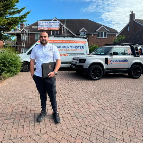 John Preece, owner of Kidderminster Roofing Services