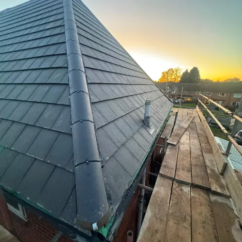 Recent roof project